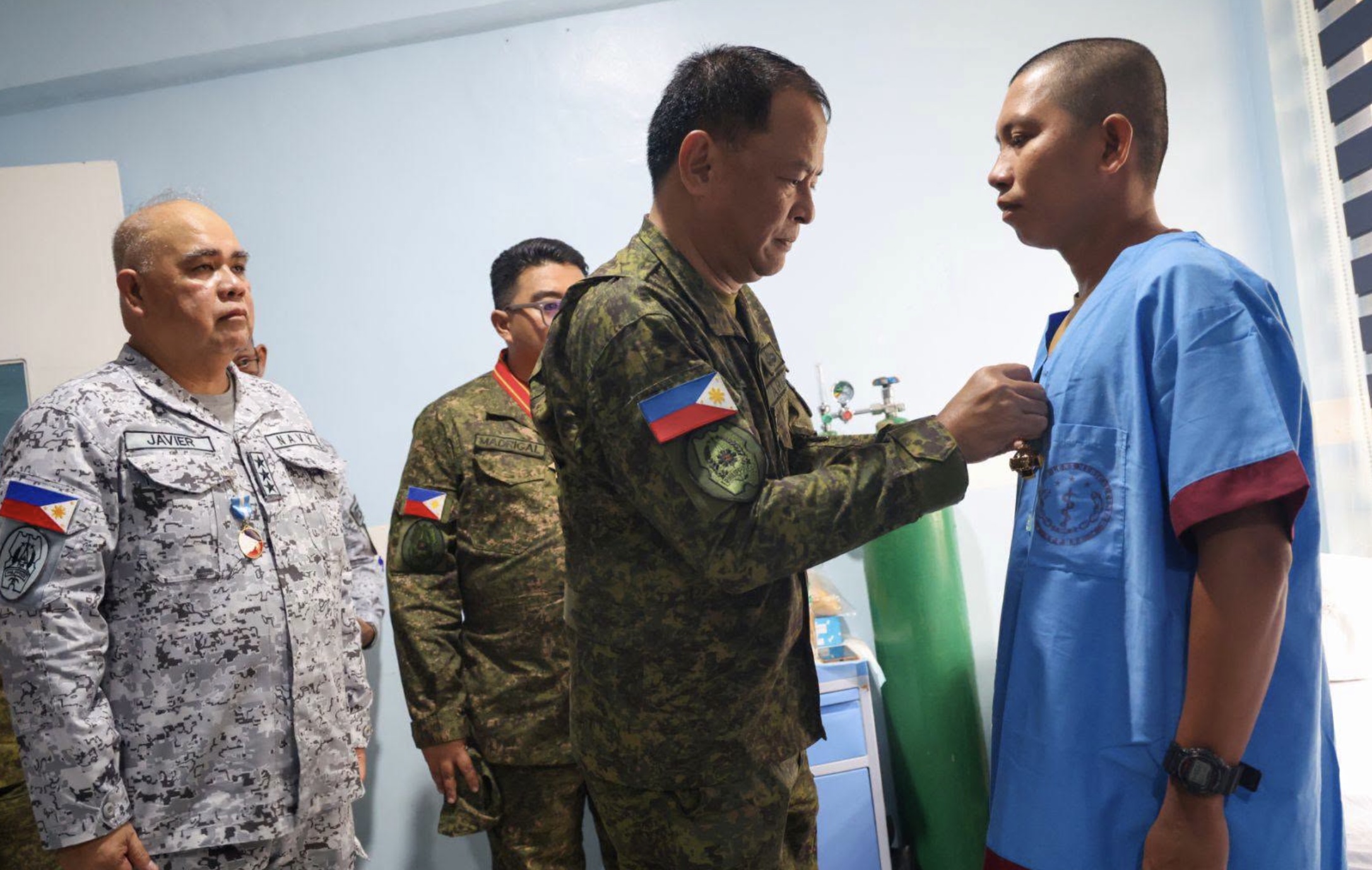 AFP chief recognizes bravery of Navy sailors injured during Ayungin Shoal incident