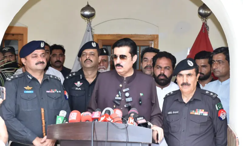 KP Governor Highlights Use of Over 1,300kg Explosives in Tank Checkpost Attack