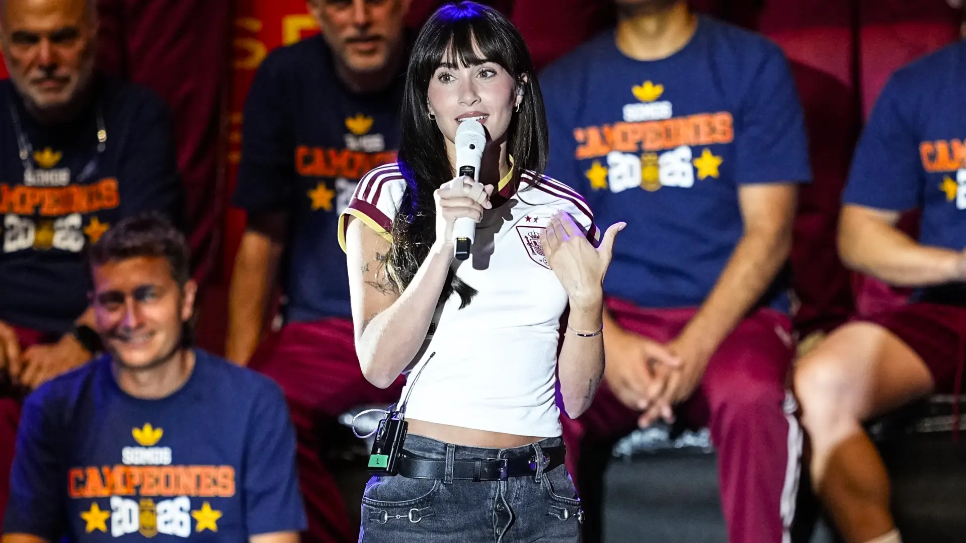 Aitana enfrenta boicot en Argentina tras apoyar a España en el Mundial