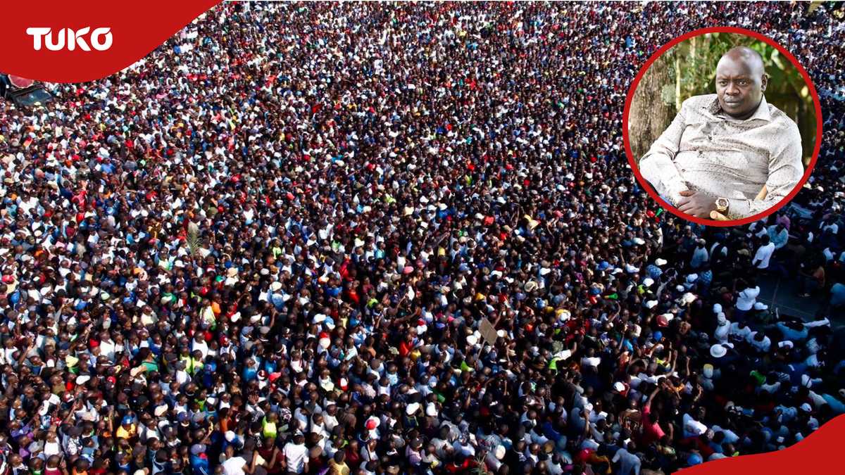 Samson Cheraregi Disputes AI-Generated Photos from Edwin Sifuna's Bungoma Rally, Alleges Funding Links