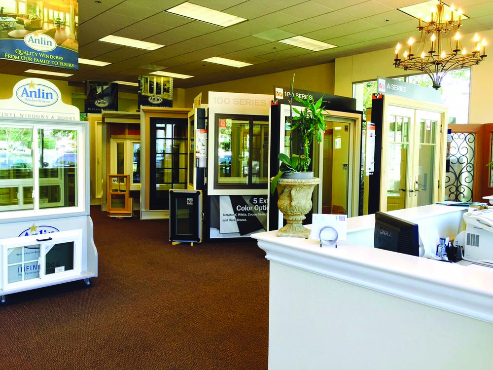 West Coast Windows and Doors showroom in Concord, CA