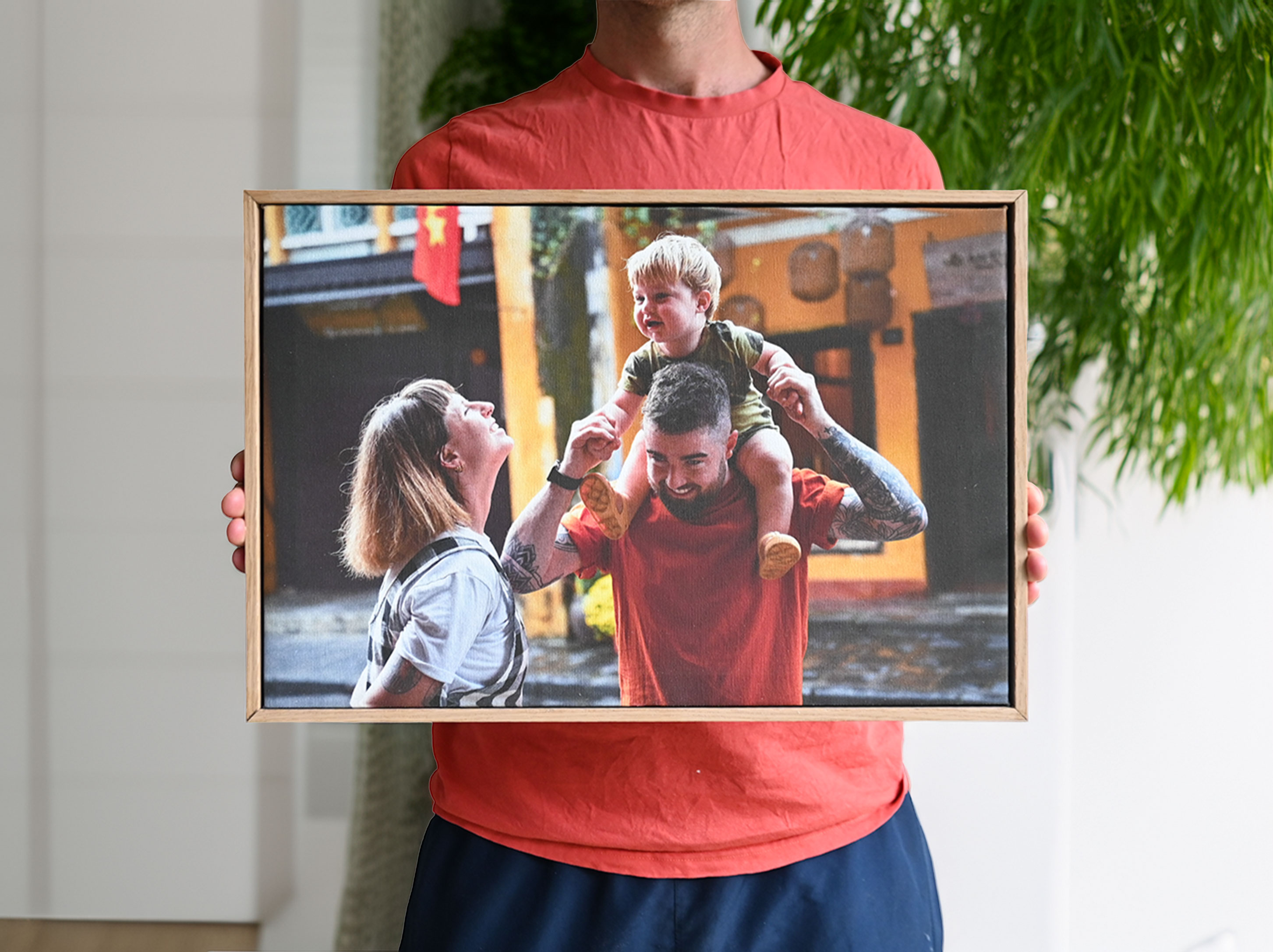 Framed canvas