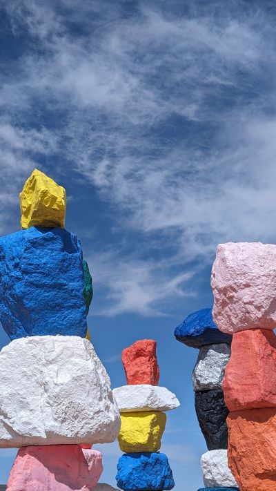 Evening mountain view