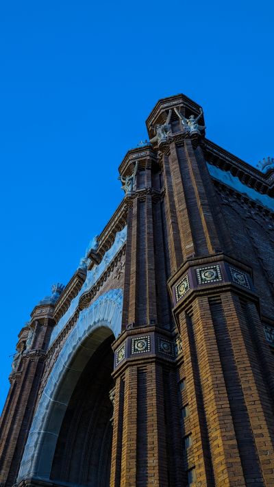 Mountain vista sunset