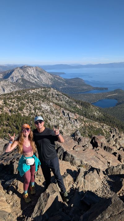 Hiking trail perspective