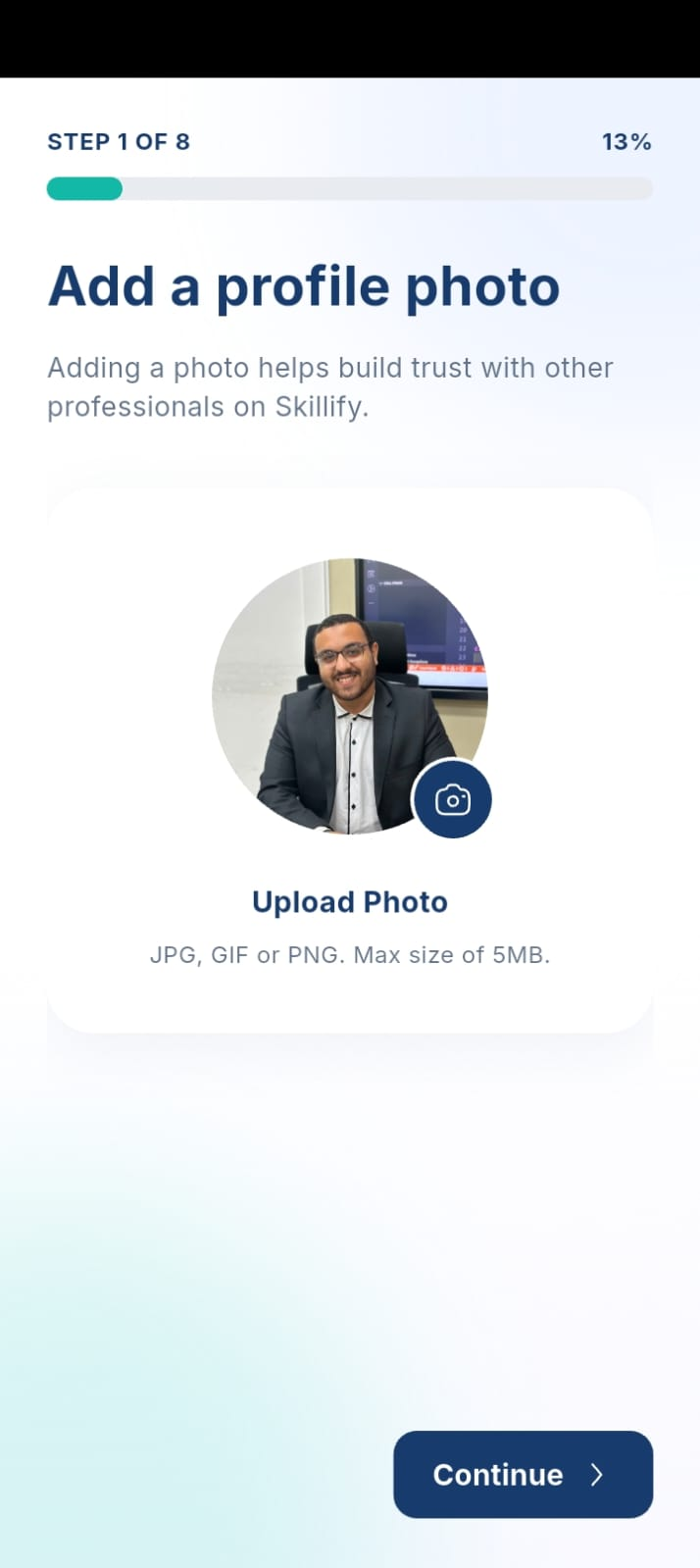 Add Profile Photo