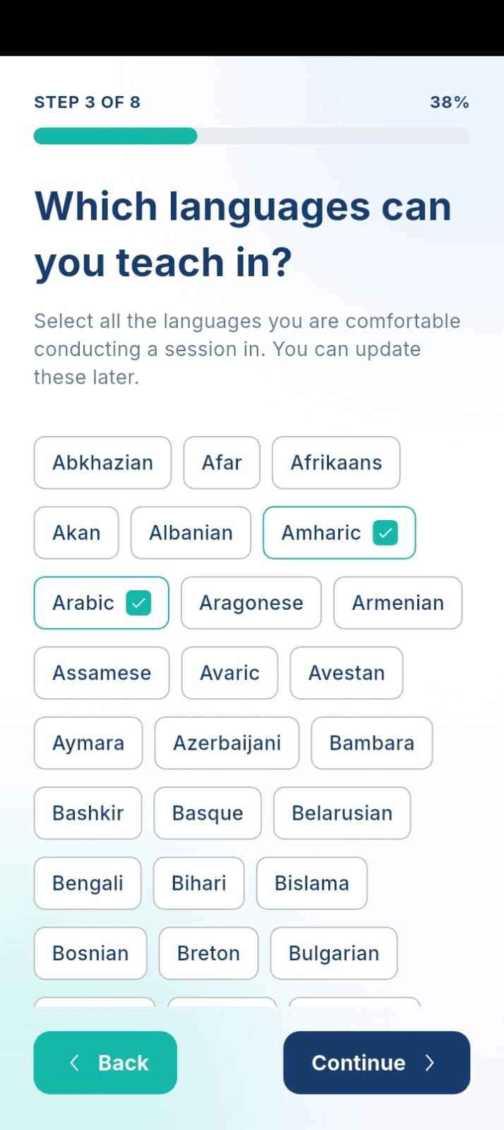 Teaching Languages