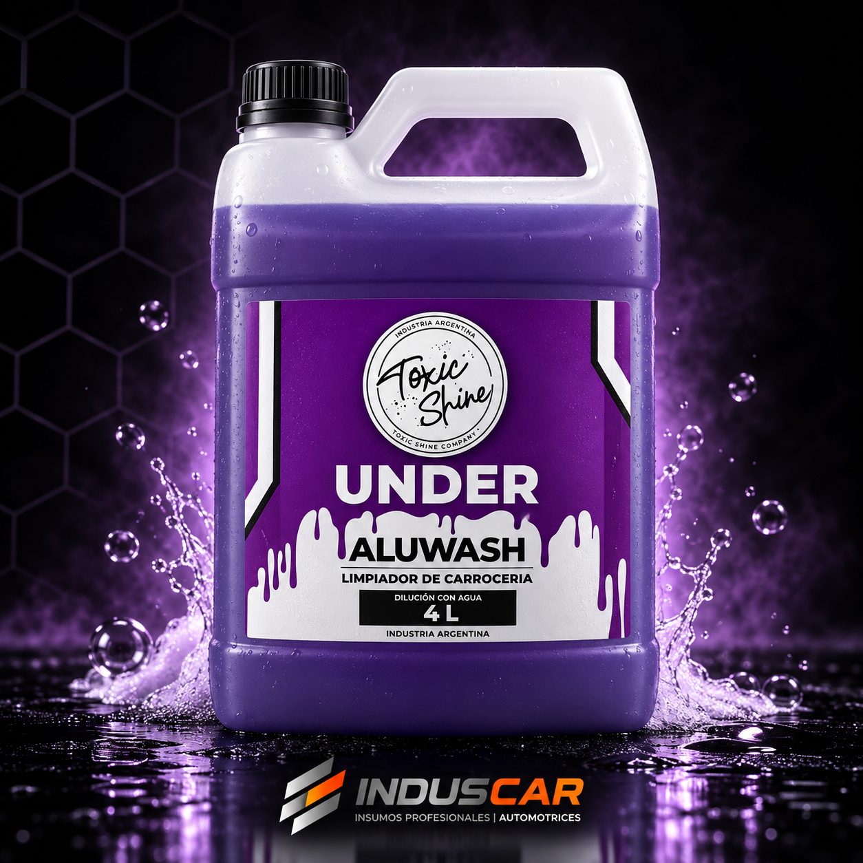 Toxic Shine ALU WASH GALON