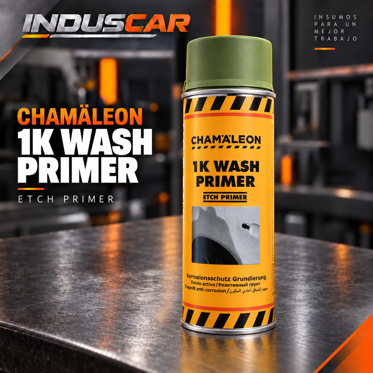 1k Wash Primer Verde x 400ml (aerosol)