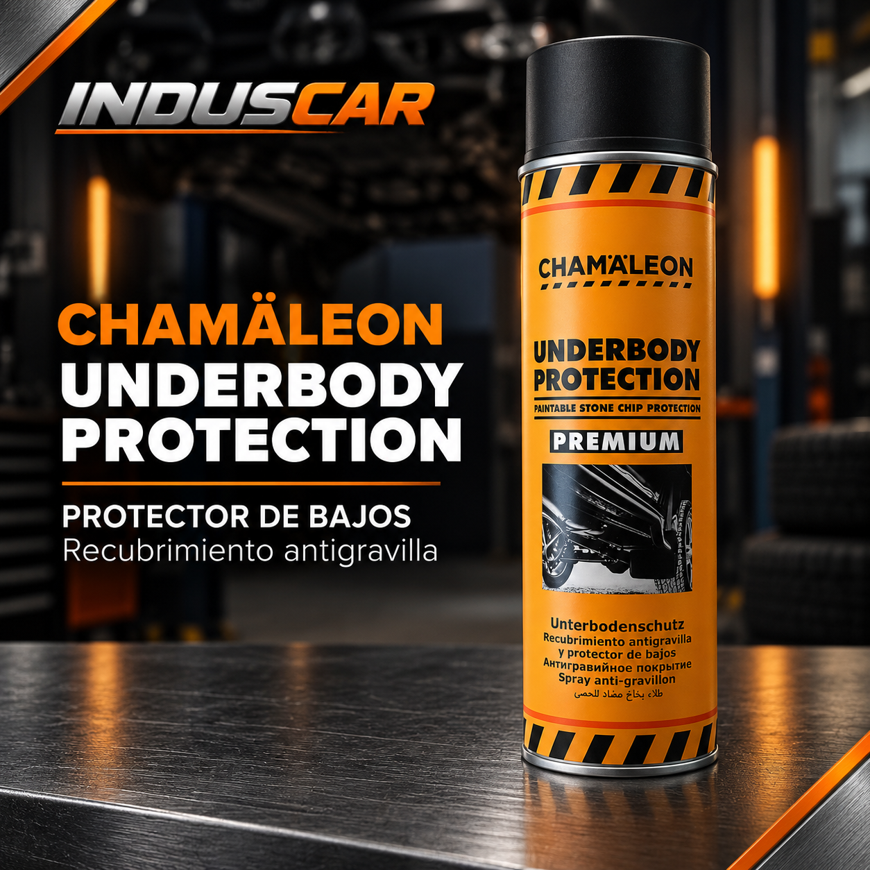 Underbody Protection - Subcarroceria Premium Negro x 500ml (aerosol)
