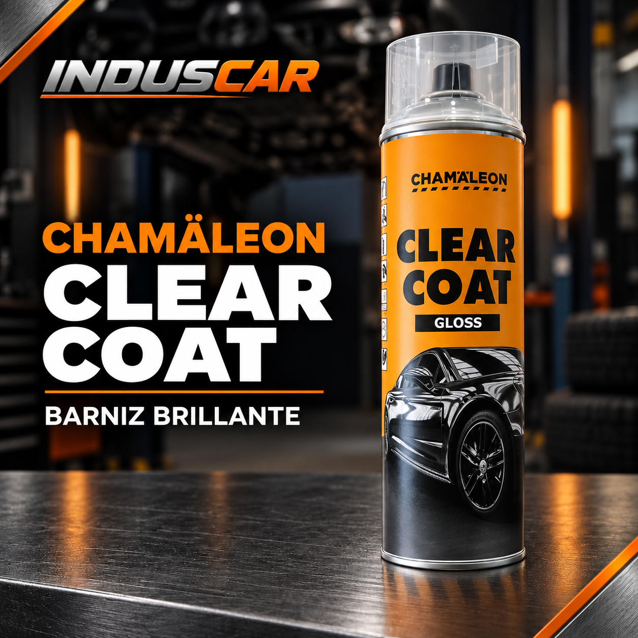 Clear Coat Gloss - 1K Brillante x 500ml (aerosol)