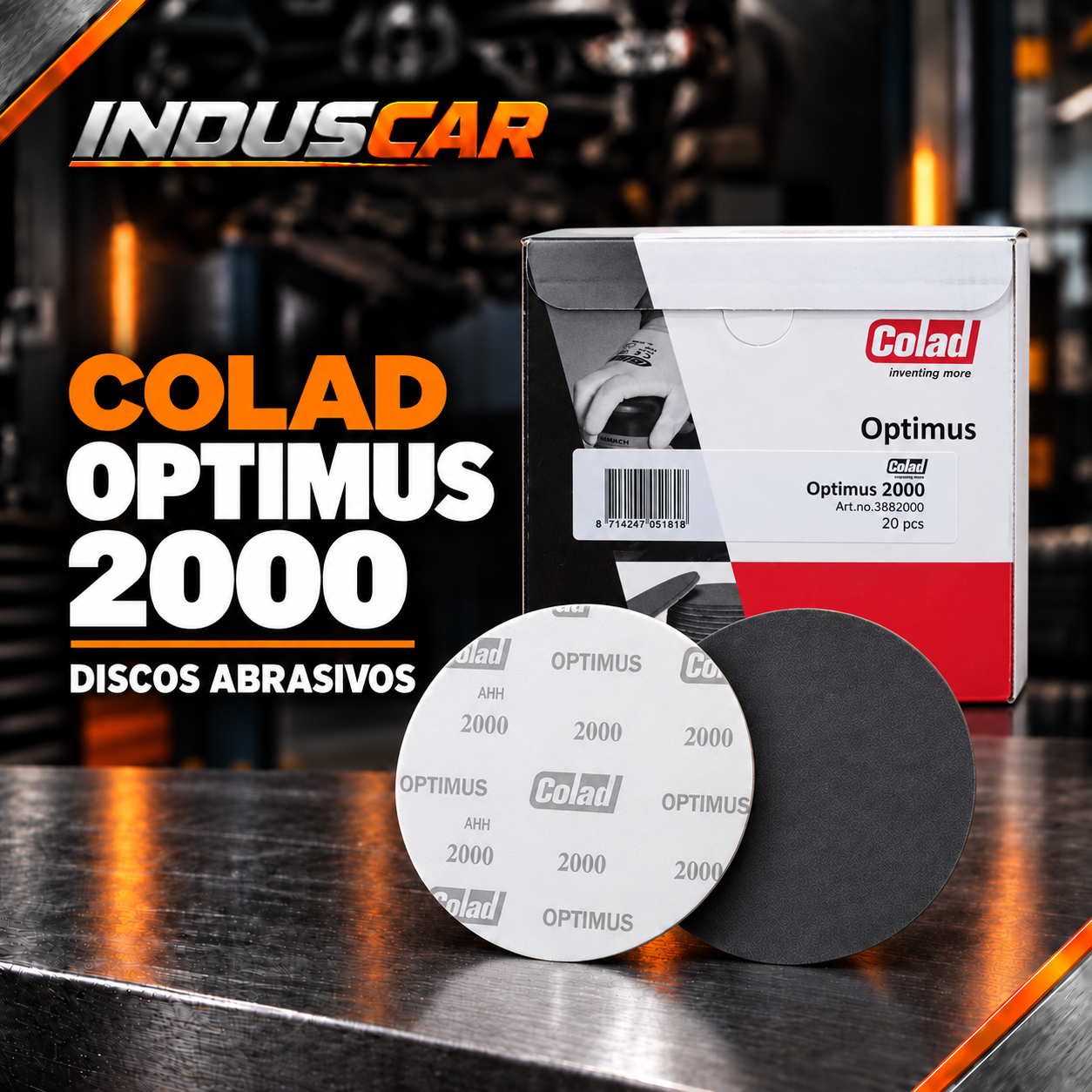 Disco de Prepulido Optimus 2000