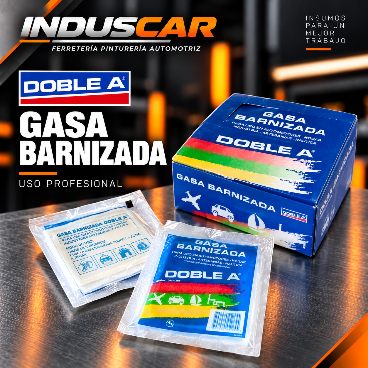 Doble A Gasa Barnizada