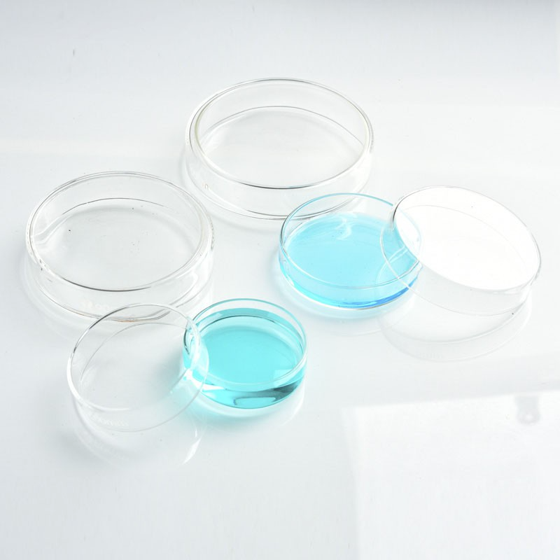 Sterile Petri Dishes with Lid Borosilicate Glass for Lab Plate ...