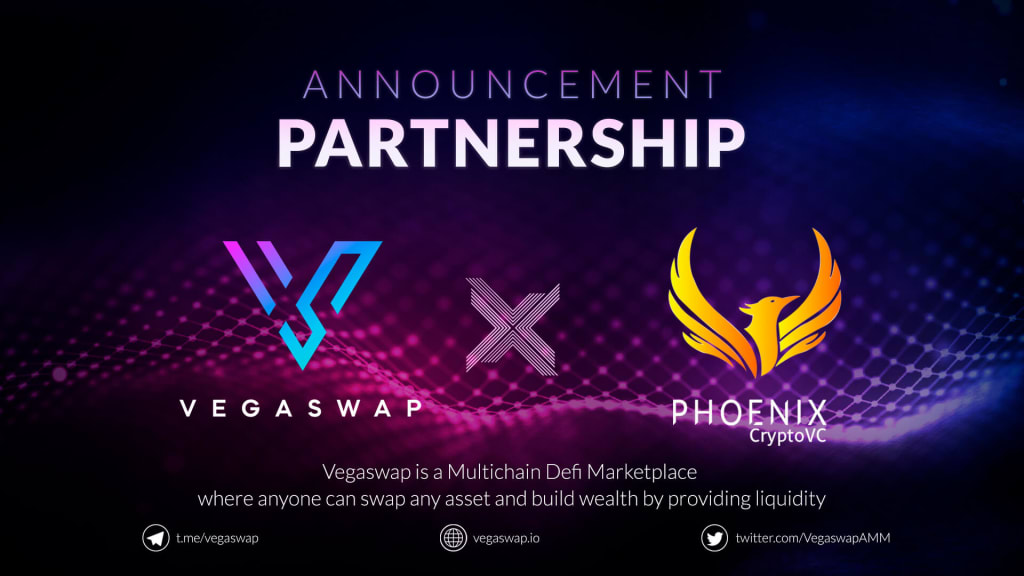 VegaswapAMM Announces Partnership with Phoenix VC