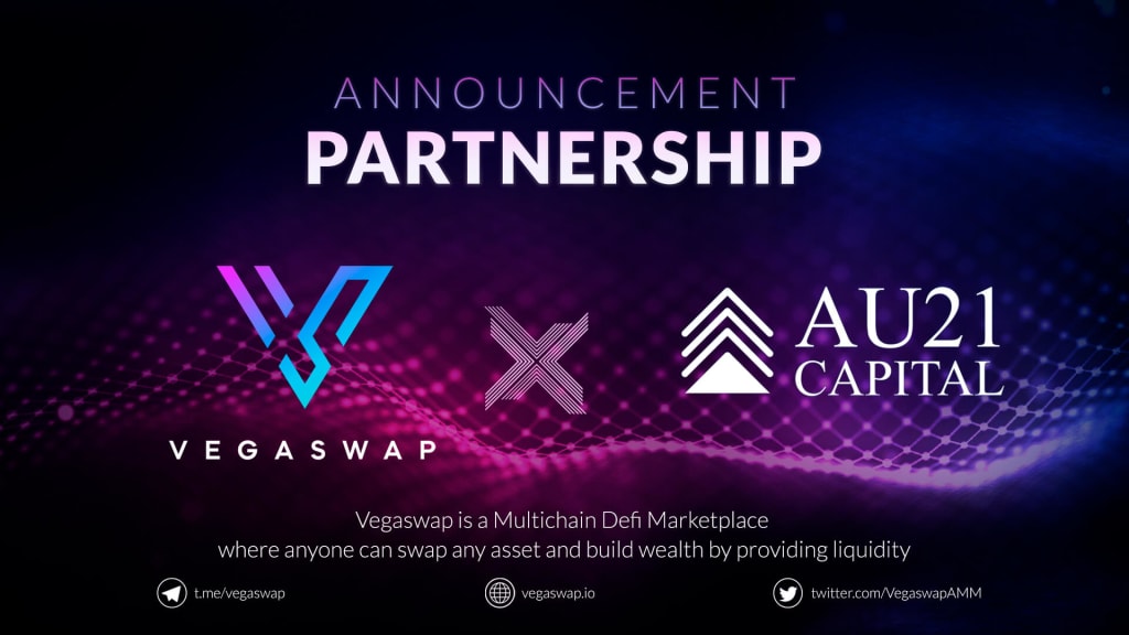 vegaswap au21 partnership