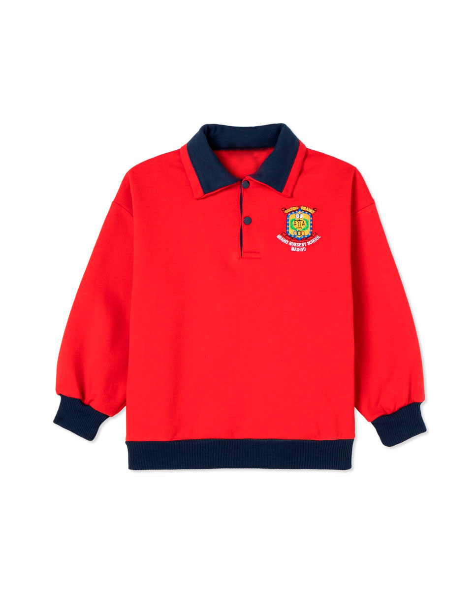 Sudadera Nursery Rojo T.4-T.6