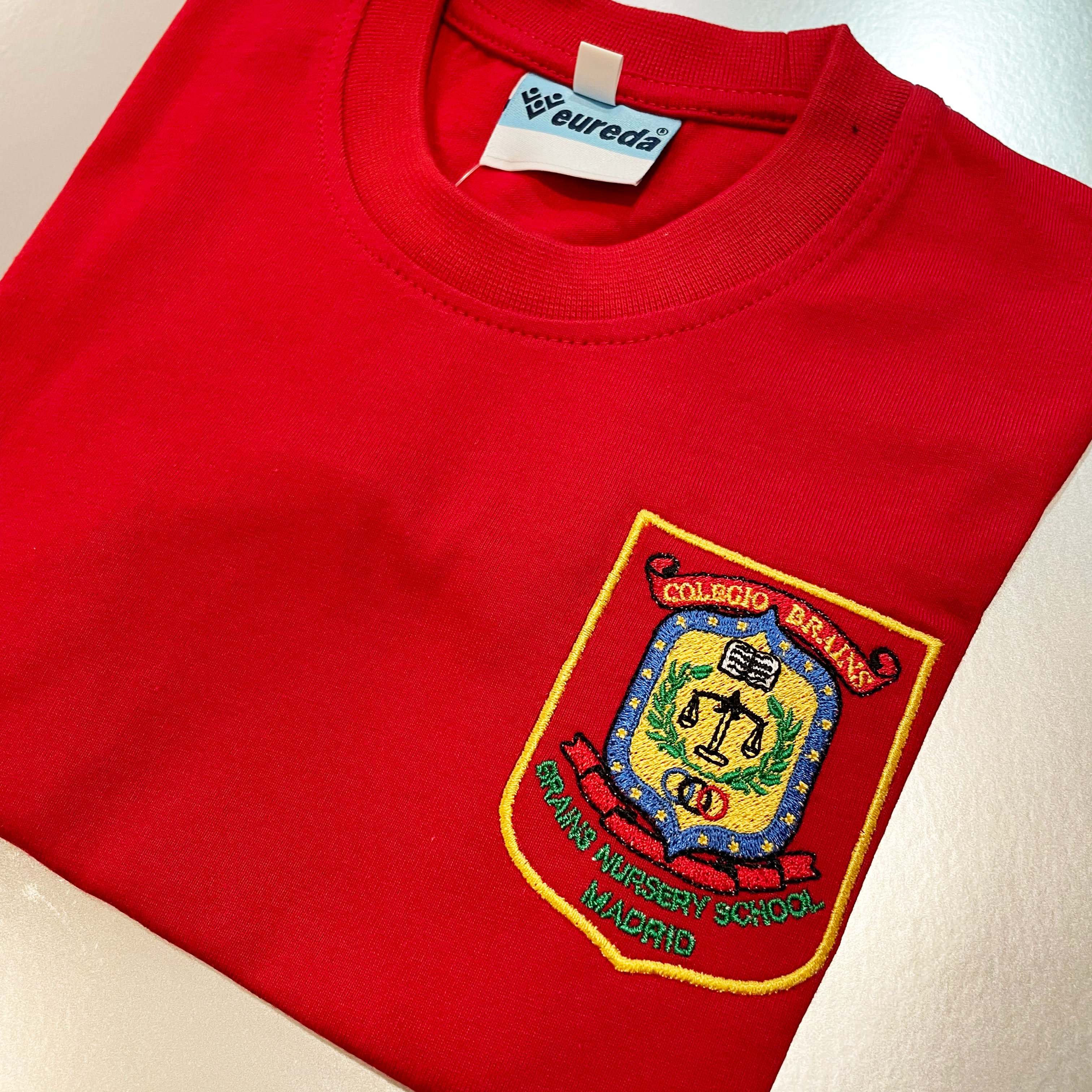 Camiseta Nursery Rojo T.4 -T.6