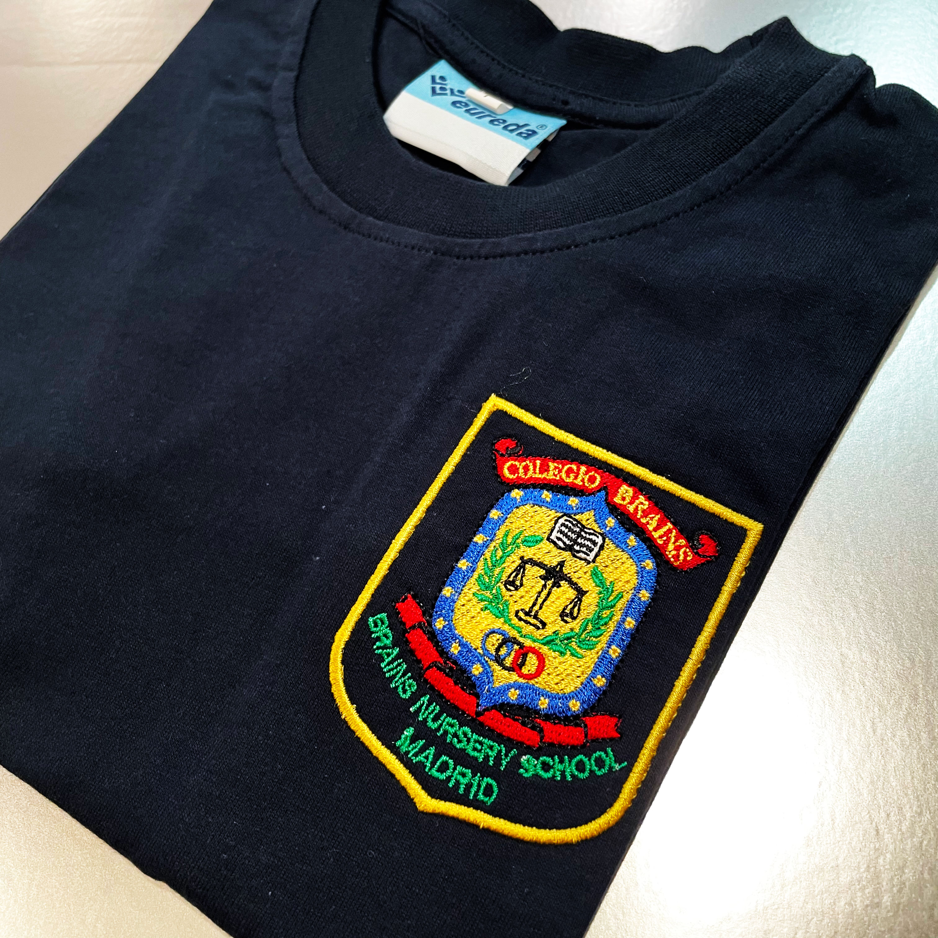 Camiseta azul marino Nursery T.106 - T.2
