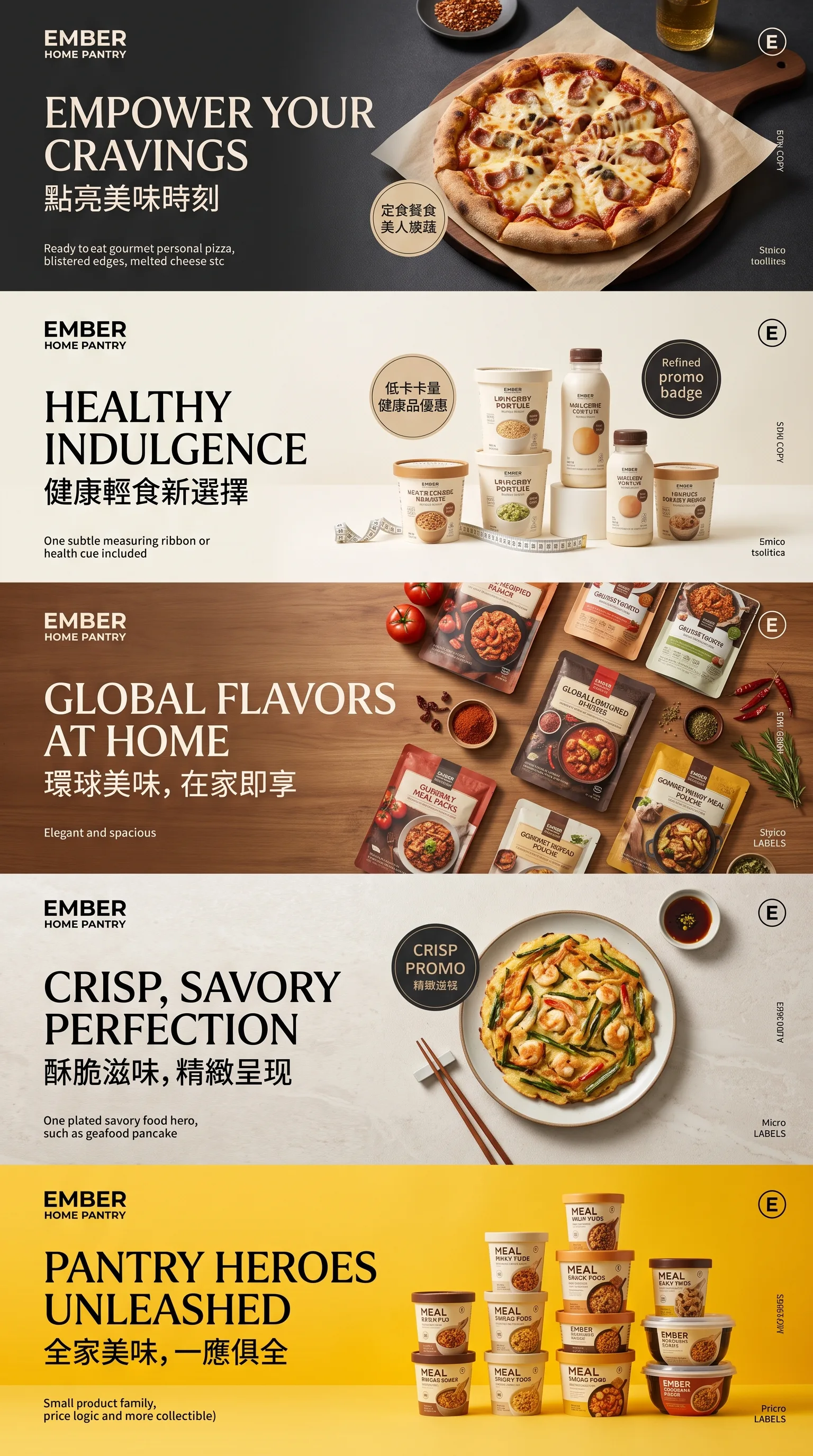 Ultra-Premium E-Commerce Food Poster Prompt | Luxury AI Packaging & Sales Banner Design