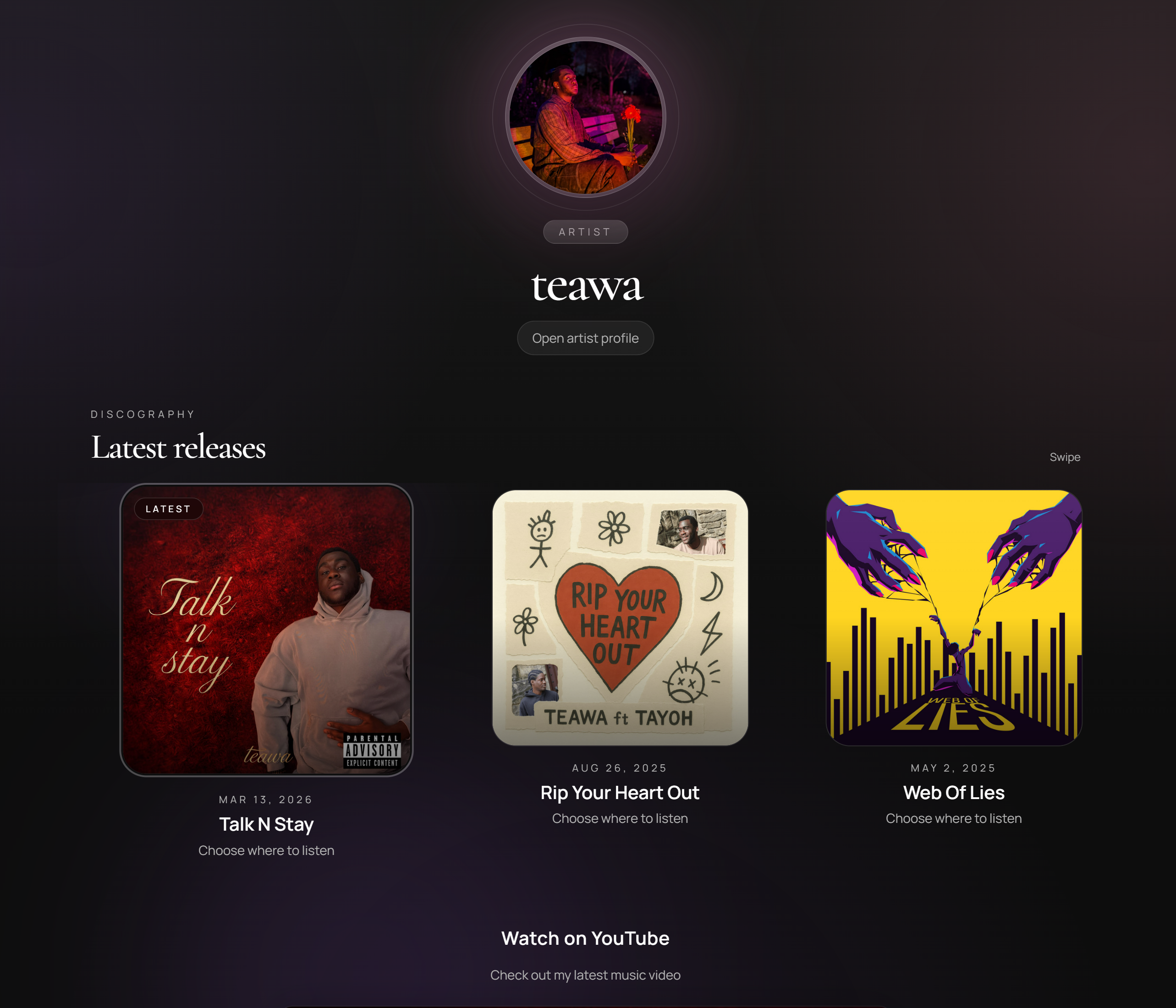 Teawa Music Portfolio