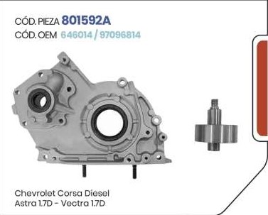 Bomba de Aceite Chevrolet