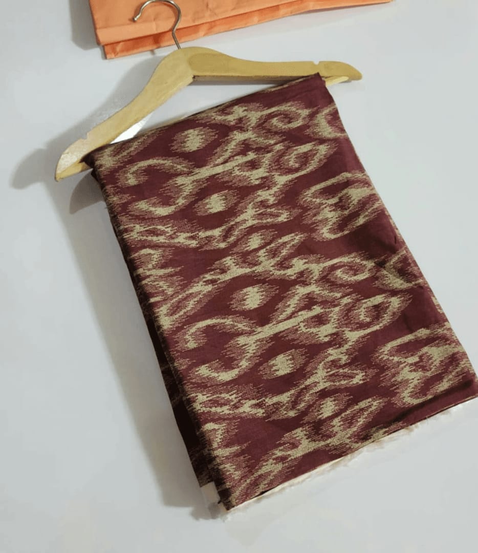 Mehroon Pasley Raw Silk 2 PC