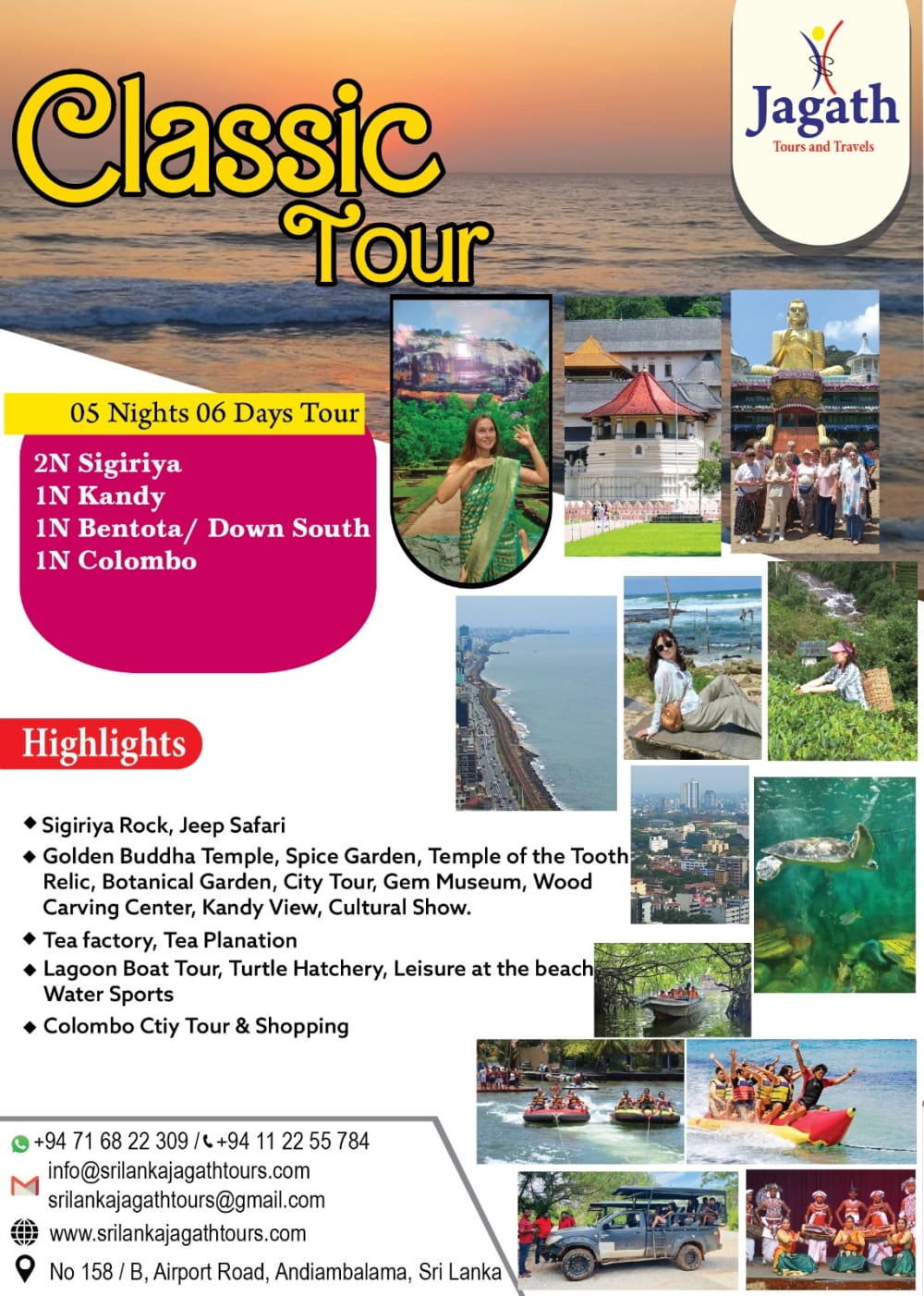 Classic Tour 06 Days