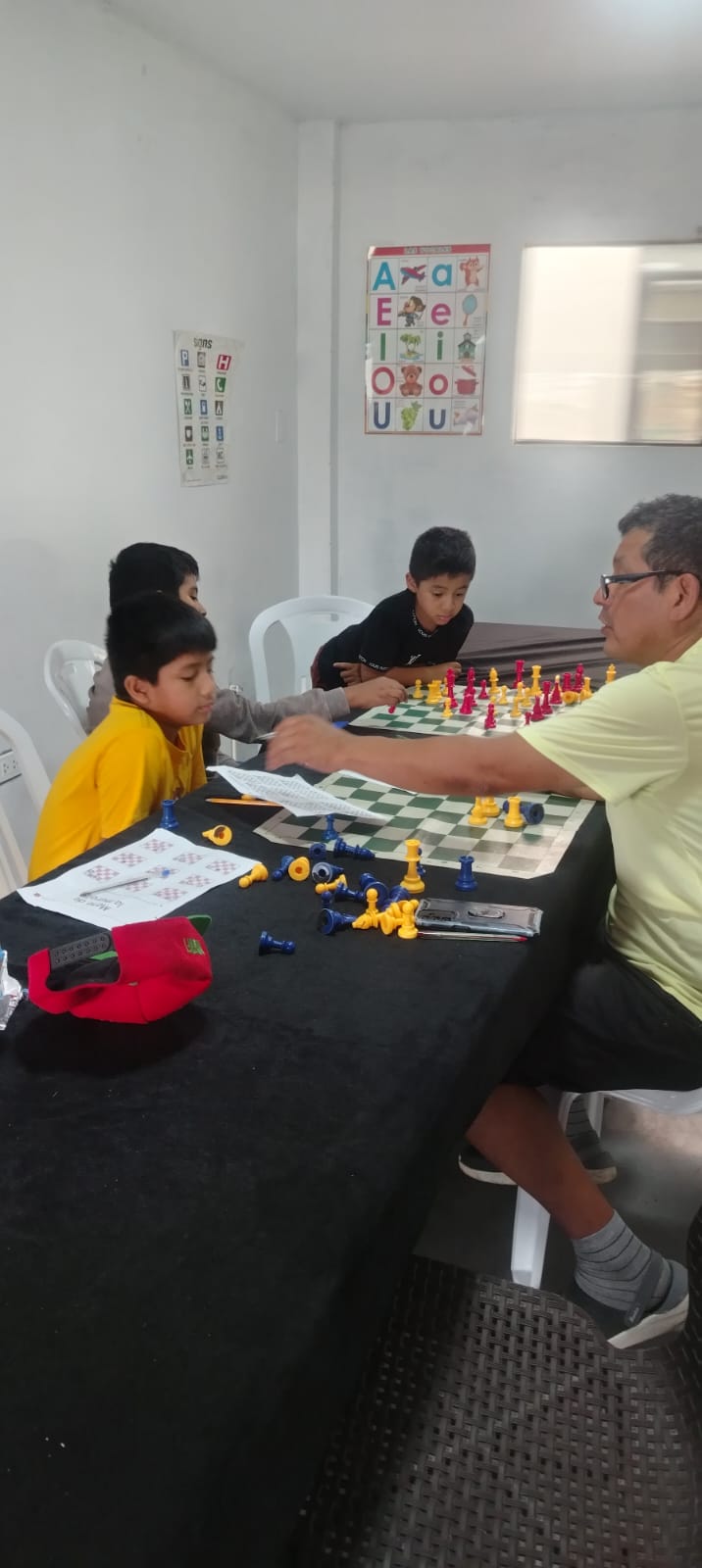 Clase de ajedrez - Práctica intensiva