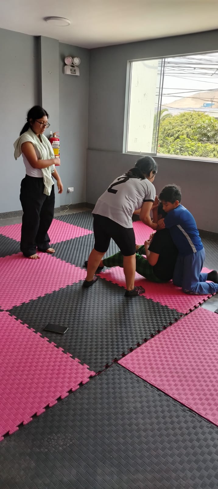 Clase de karate - Respeto y honor