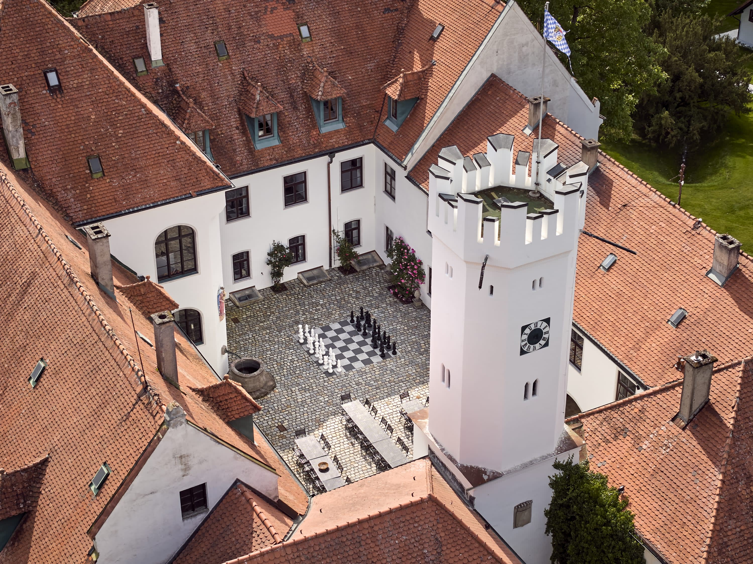 Schlossgut Tunzenberg Drohne