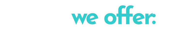 what we offer