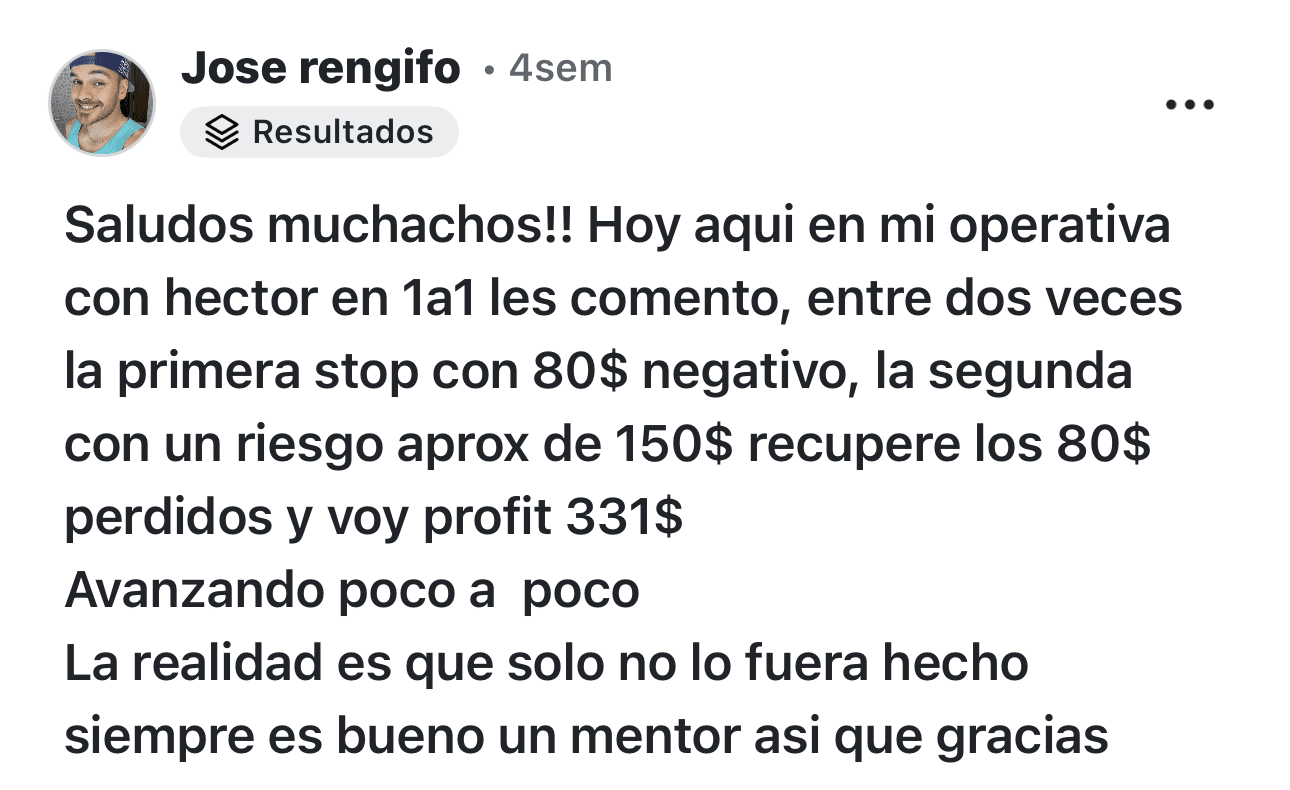 Resultado estudiante