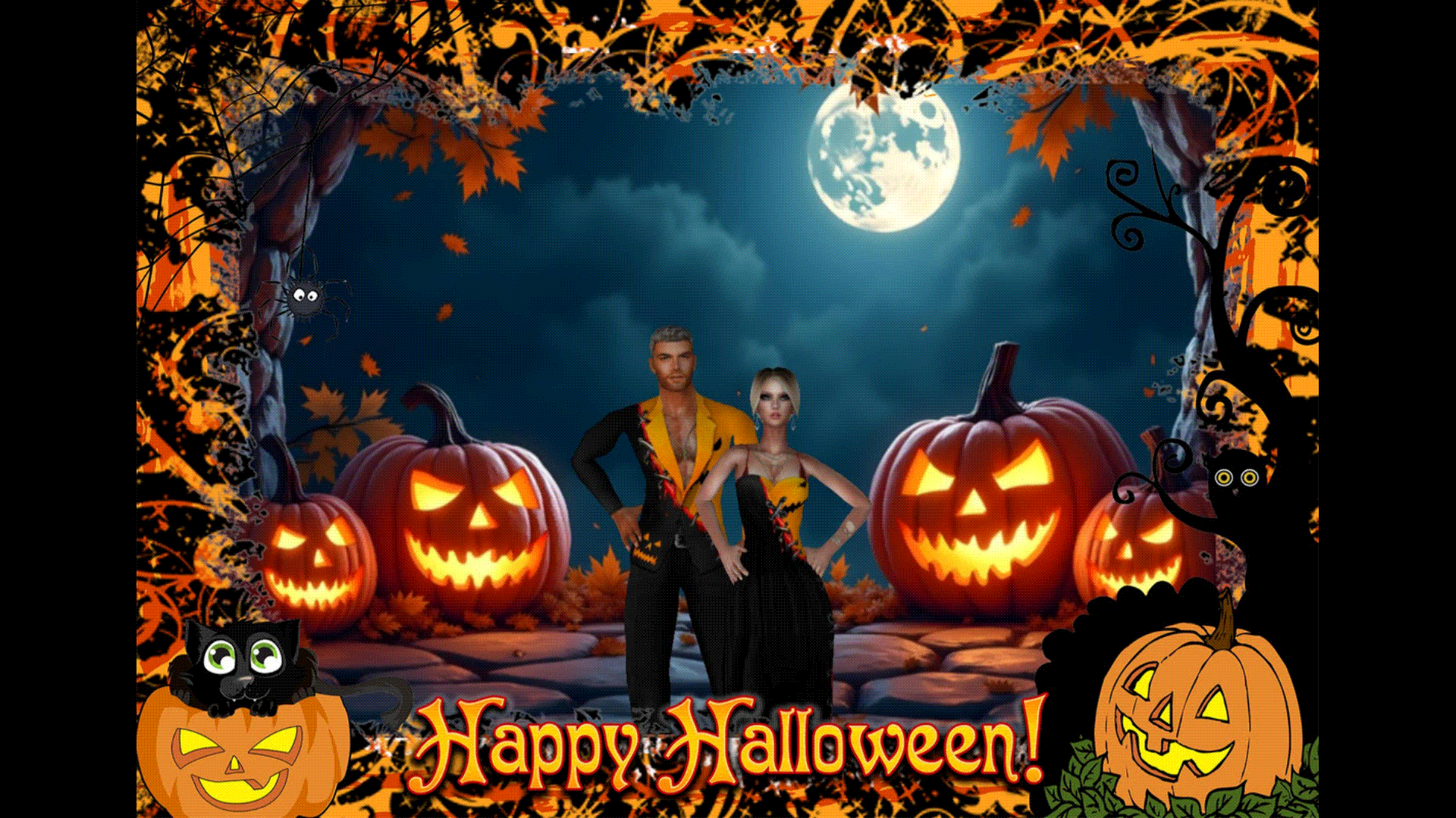 Animated greeting card from Veronica