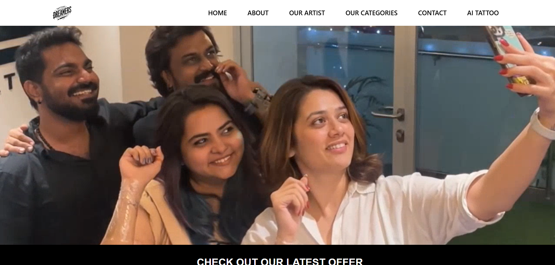 Tattoo Studio Website