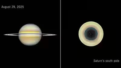 Former Miner Helps Discover Saturn’s 10-Sided Polar Wave