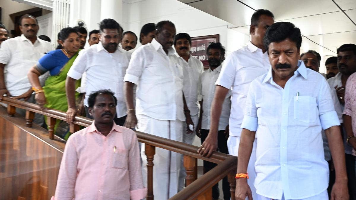 AIADMK Rift Deepens as Leadership Battle Erupts in Tamil Nadu Assembly