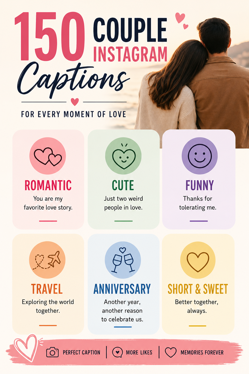 150 Best Couple Instagram Captions to Make Your Love Story Stand Out (2026 Edition)