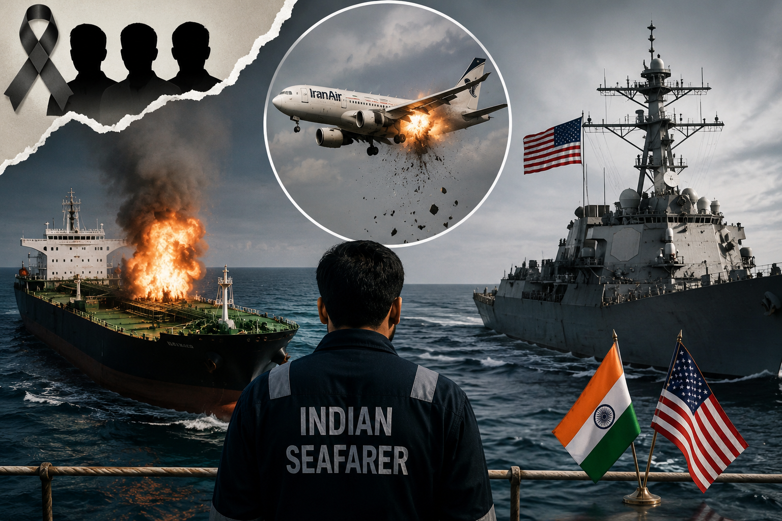 3 Indian Sailors Killed in US Strikes Near Oman Revive Memories of Iran Air Flight 655 Tragedy