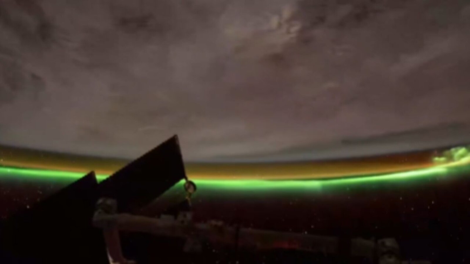 NASA Shares Stunning Green Aurora Video Captured From International Space Station