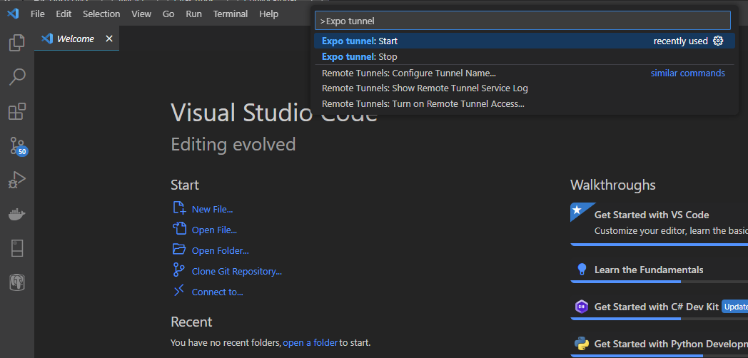 Command Palette screenshot