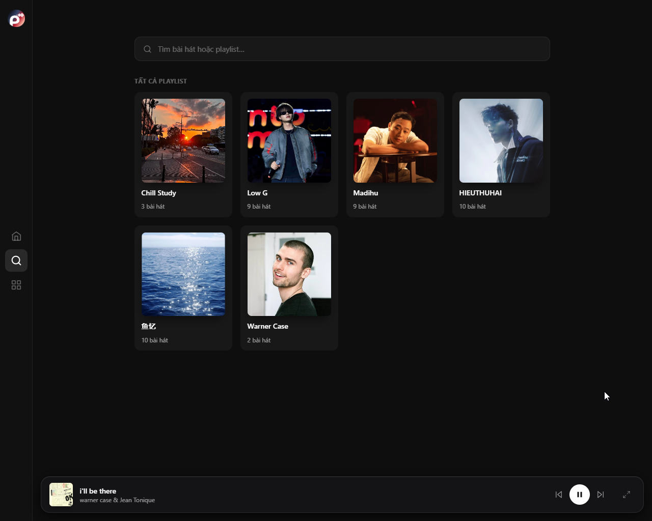 Pydinary interface, screenshot three