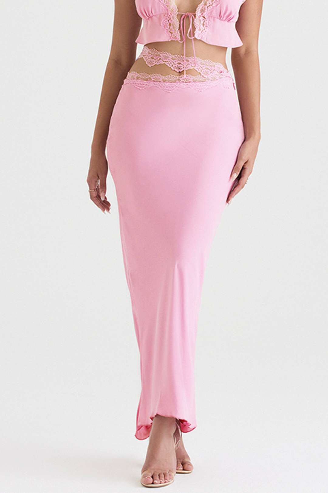 Satin Tight Sexy Hip-hugging Fishtail Skirt