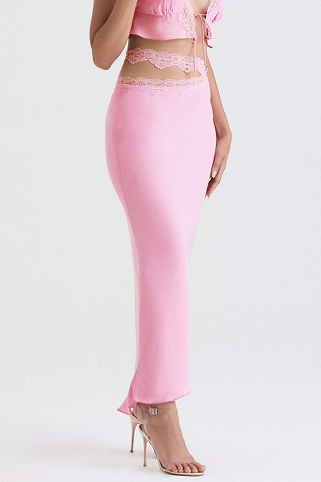 Satin Tight Sexy Hip-hugging Fishtail Skirt
