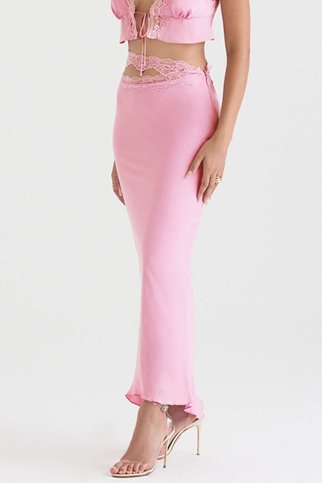 Satin Tight Sexy Hip-hugging Fishtail Skirt
