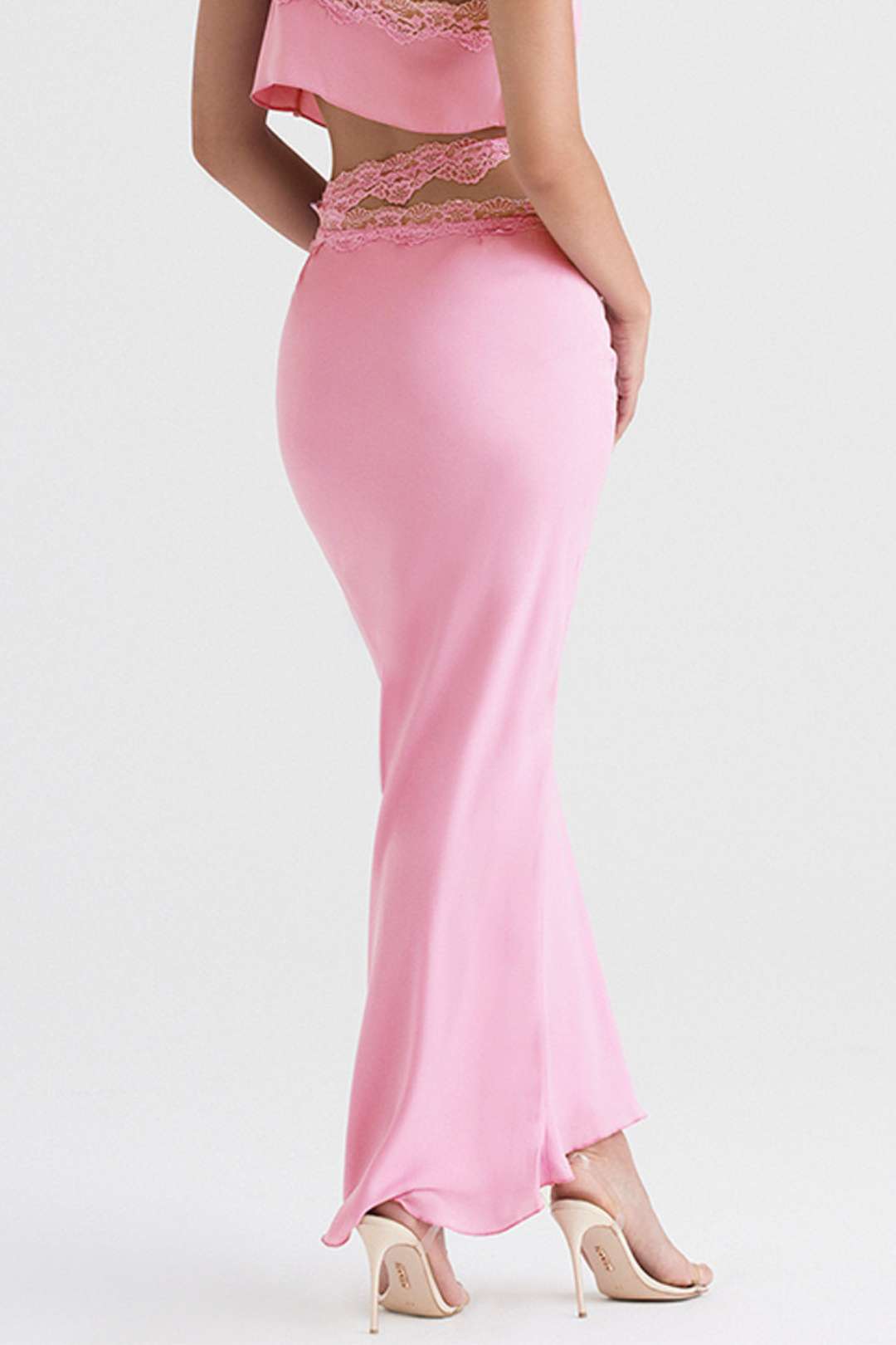 Satin Tight Sexy Hip-hugging Fishtail Skirt