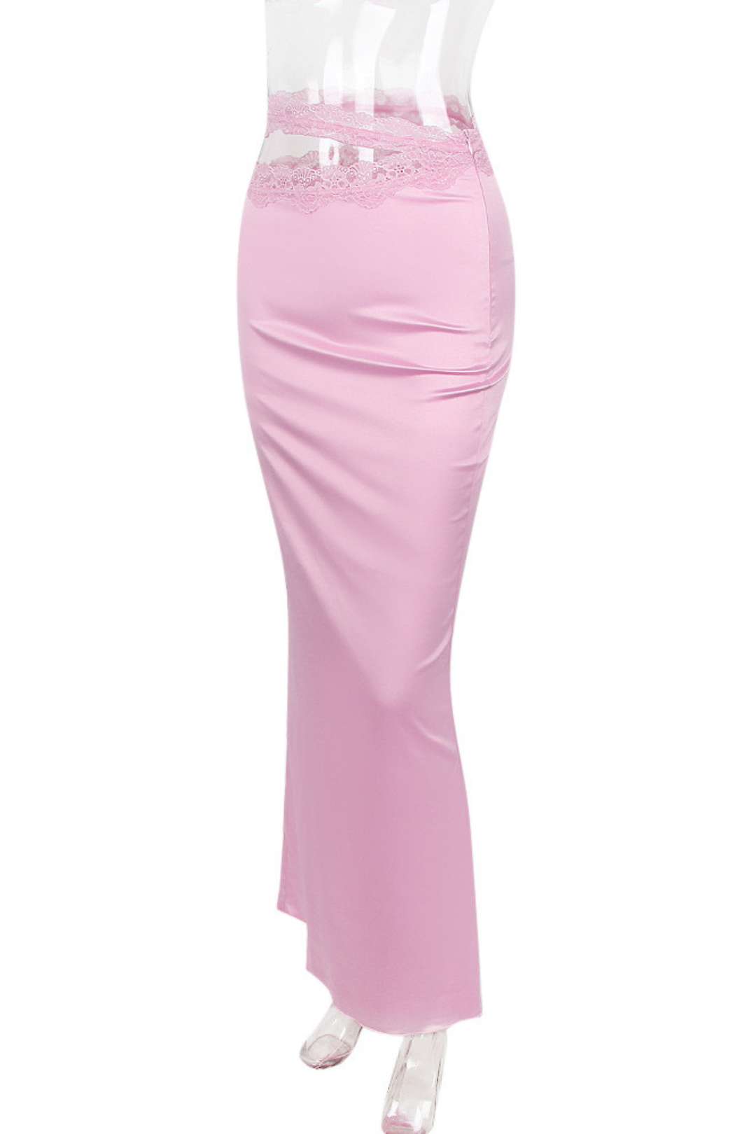 Satin Tight Sexy Hip-hugging Fishtail Skirt
