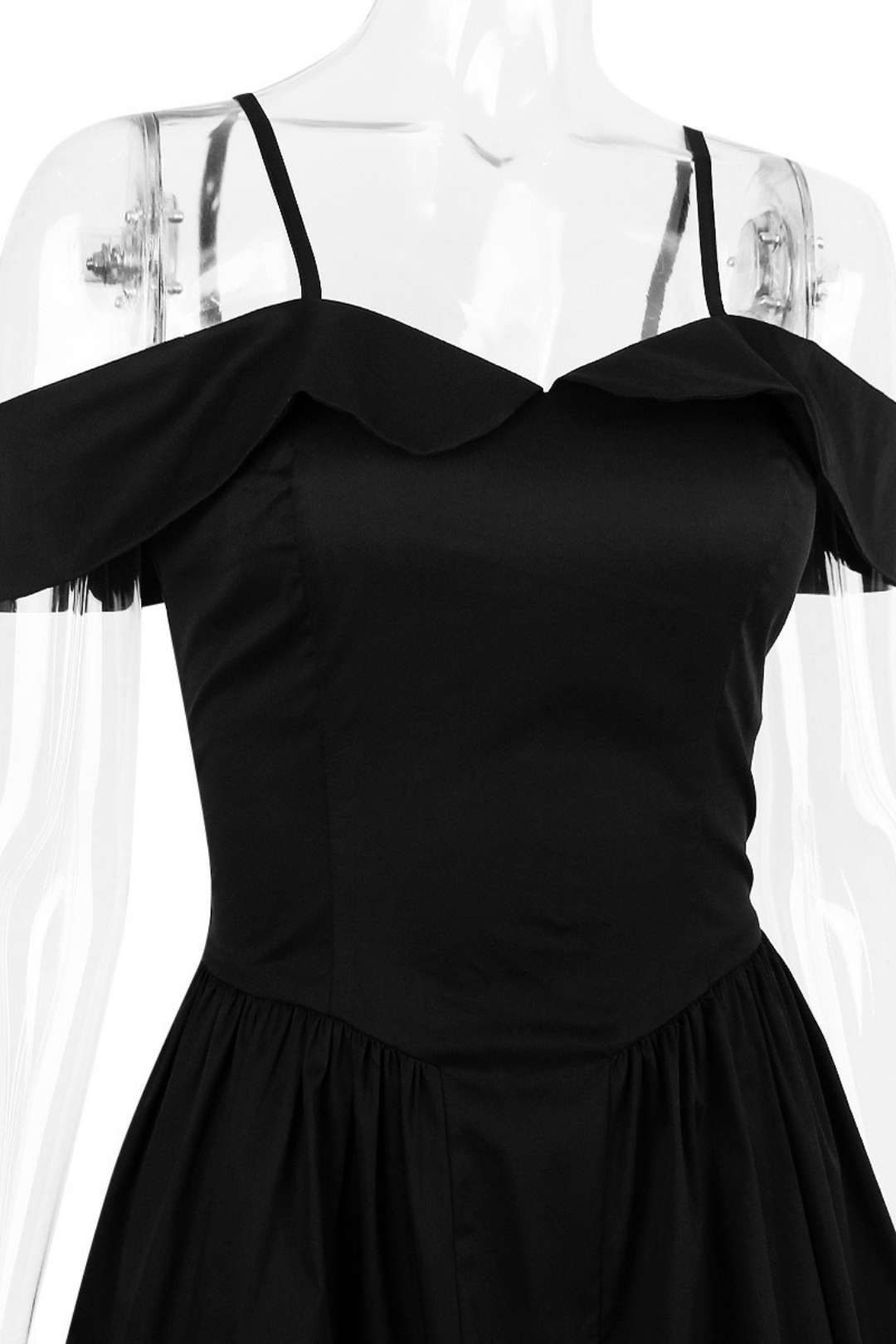Sexy One-shoulder Suspender Skirt Waist Slimming Backless French Dress