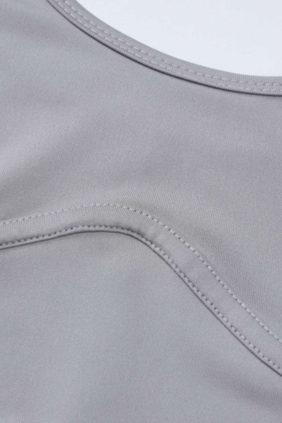 Solid Color Slim U Neck Shoulder Strap Romper