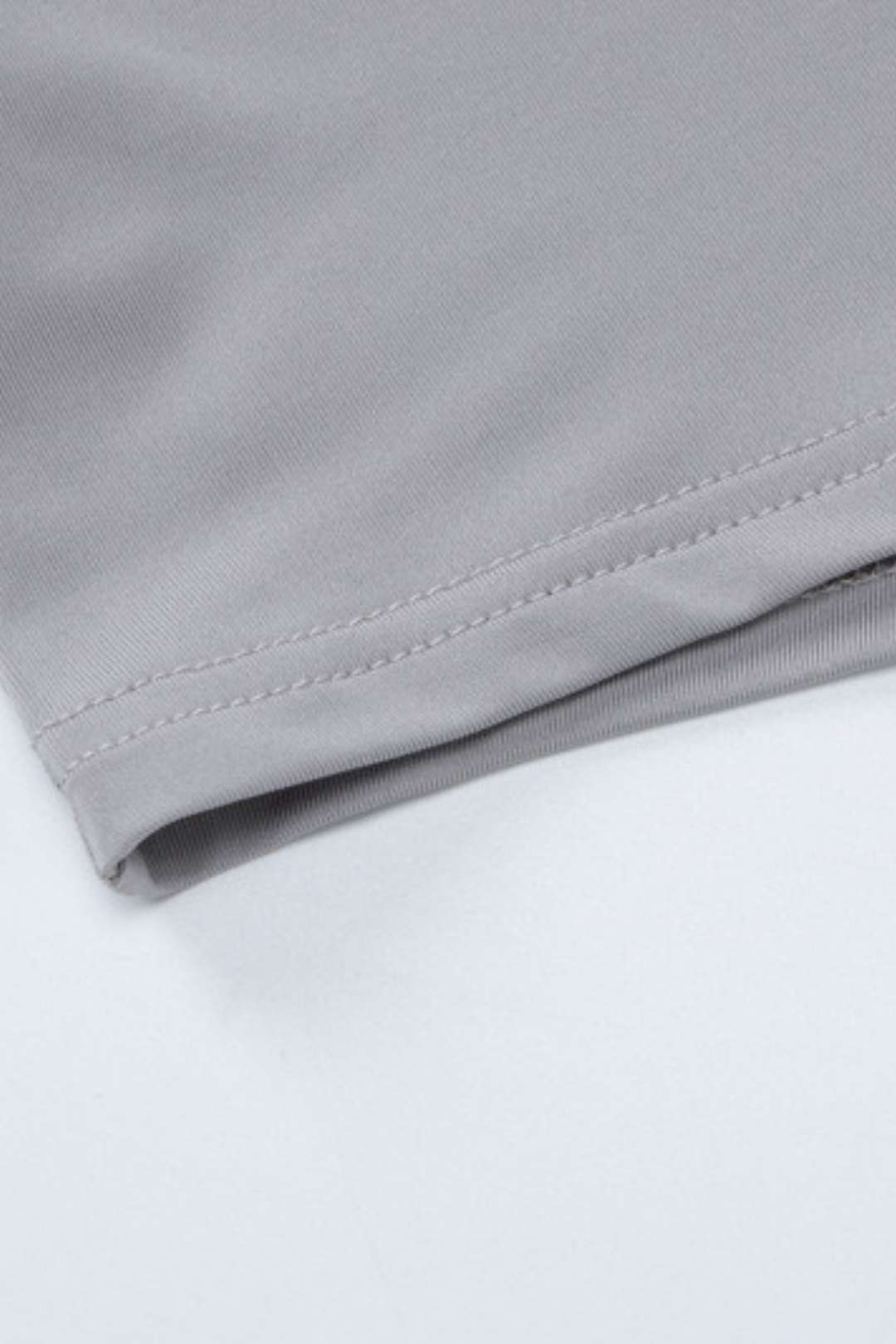 Solid Color Slim U Neck Shoulder Strap Romper